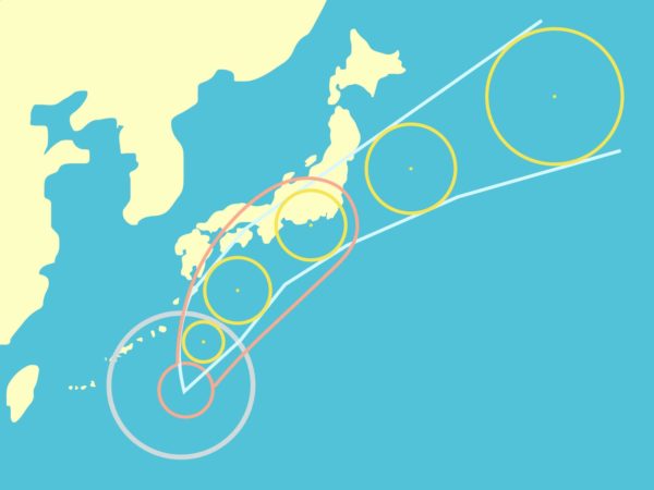 台風の進路を決める5つのチカラ
